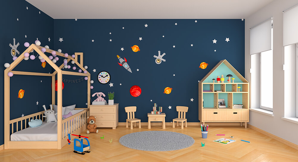 Pintura para habitación de niño